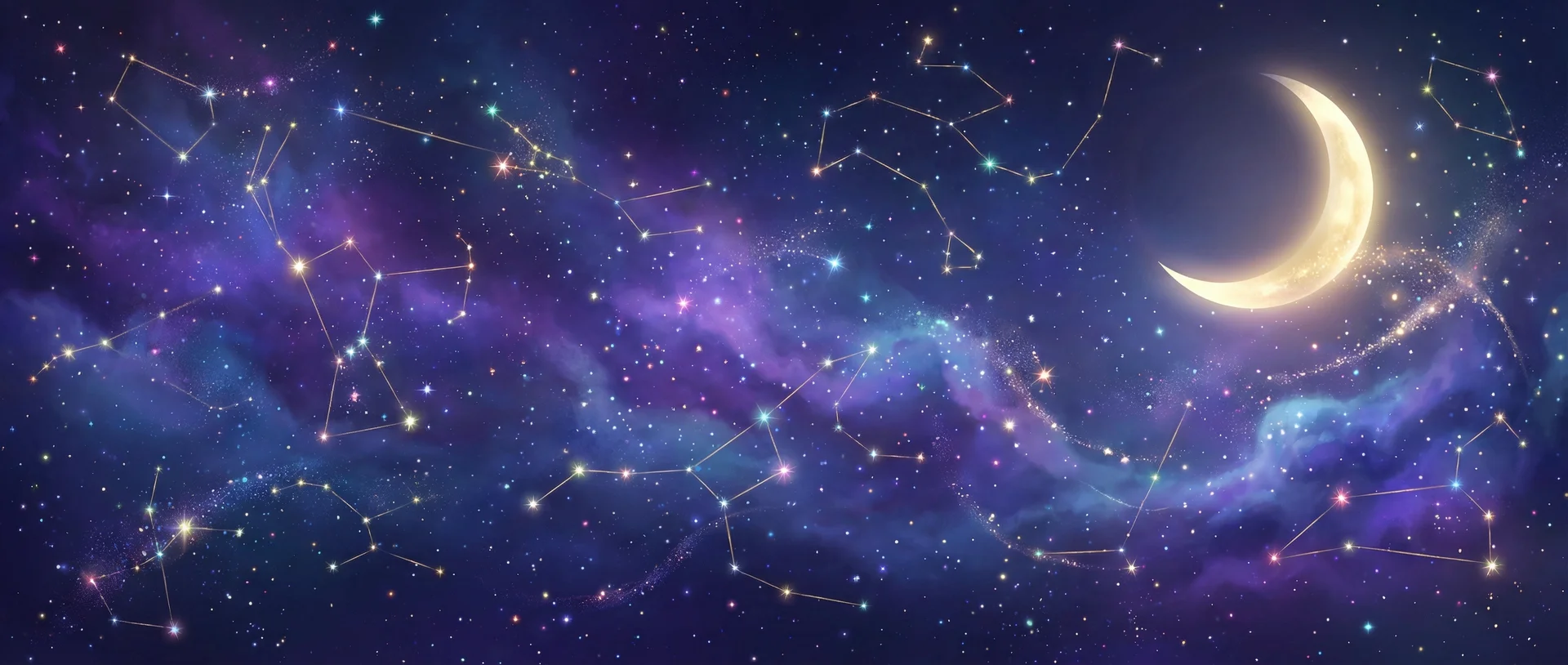 星空背景 - 生活片1级 | 每日星座运势与塔罗占卜